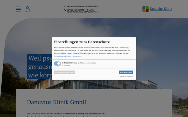 www.danuviusklinik.de