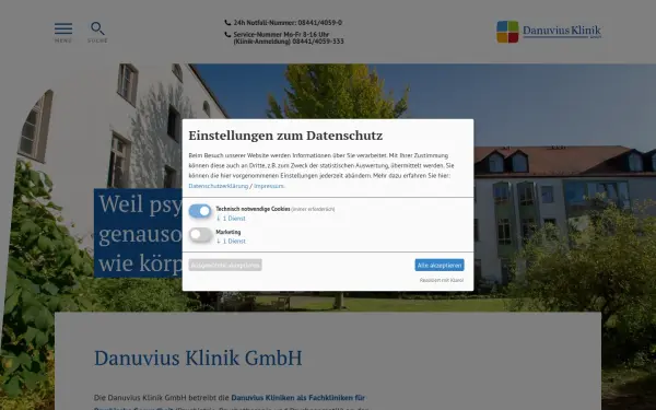 www.danuviusklinik.de