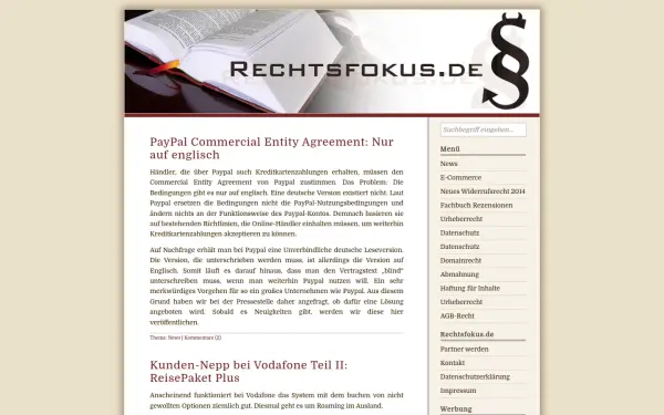 www.rechtsfokus.de