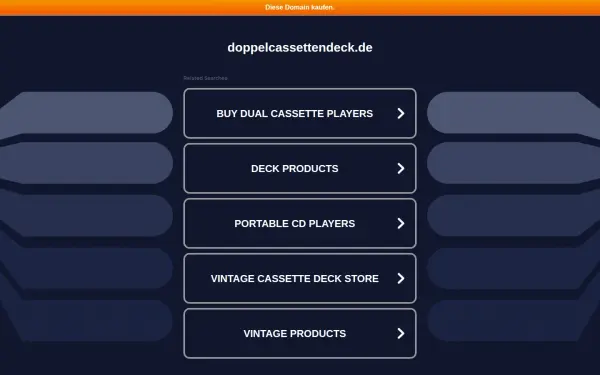 doppelcassettendeck.de