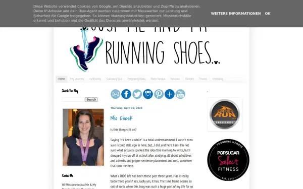 www.justmeandmyrunningshoes.com