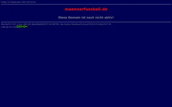 maennerfussball.de