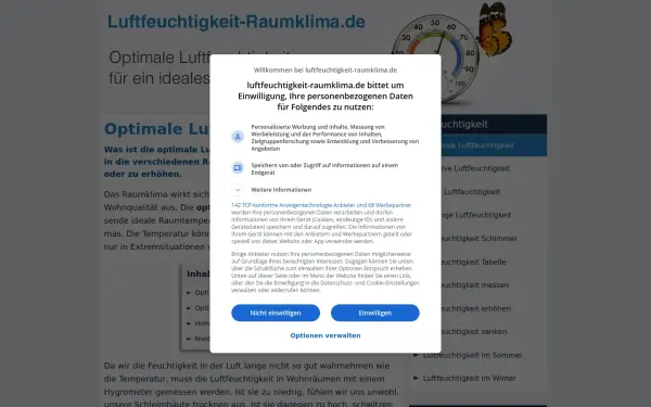 www.luftfeuchtigkeit-raumklima.de