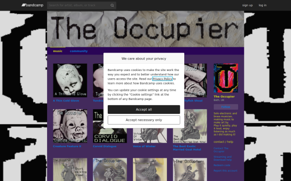 theoccupier.bandcamp.com