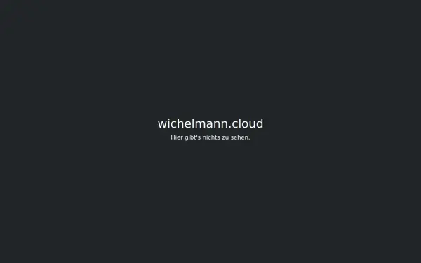 wichelmann.cloud
