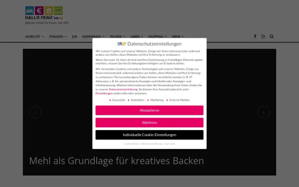 www.hallo-frau.de