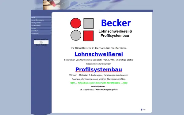 lohnschweisserei-becker.de