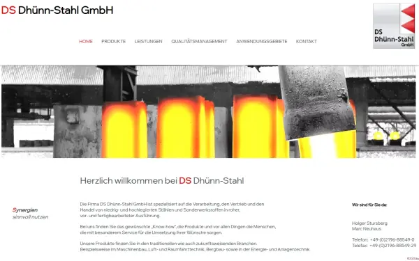 www.dhuennstahl.de