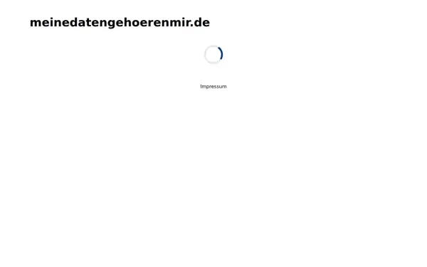 meinedatengehoerenmir.de