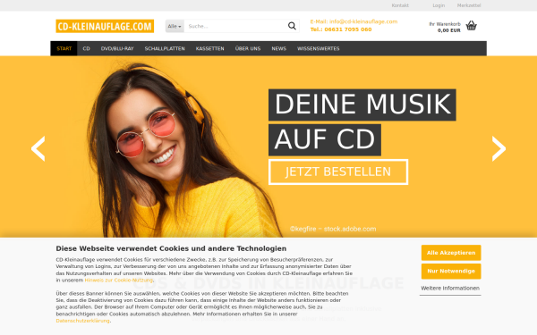 www.cd-kleinauflage.com