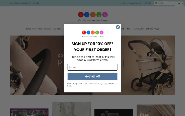 kingsbabyshop.com