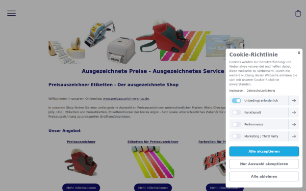 www.preisauszeichner-shop.de