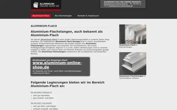 www.aluminium-flach.de