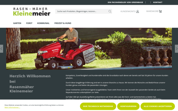 www.rasenmaeher-kleinemeier.de