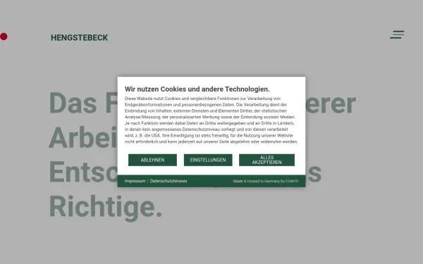 hengstebeck.de