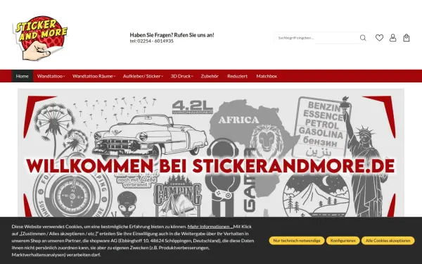 www.stickerandmore.de