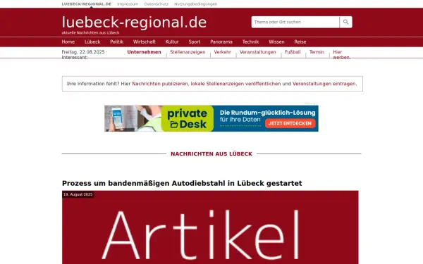 luebeck-regional.de