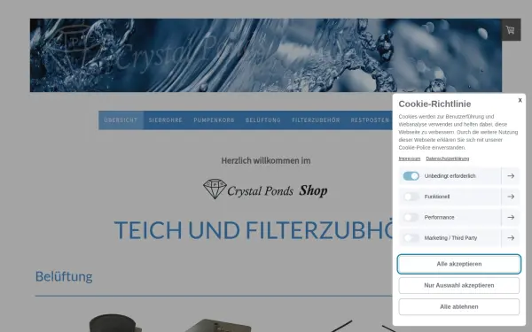 www.crystalponds.de