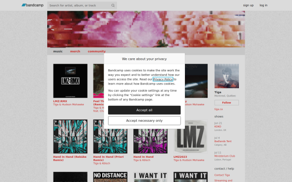 tigamusic.bandcamp.com