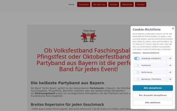 www.deifes-buam.de