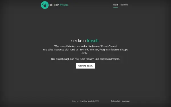 sei-kein-frosch.de