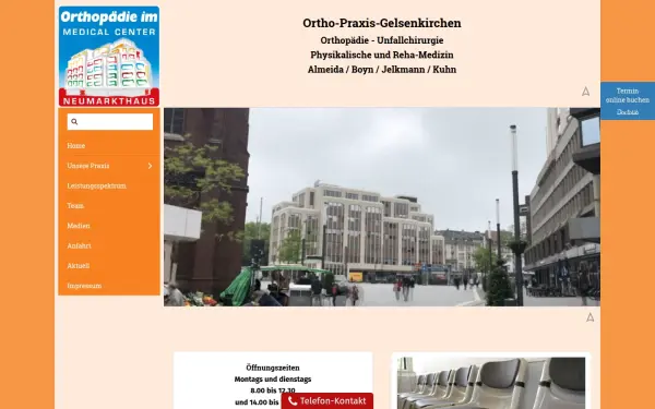 ortho-praxis-gelsenkirchen.de