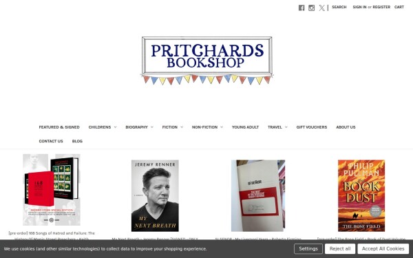 www.pritchardsbookshop.com
