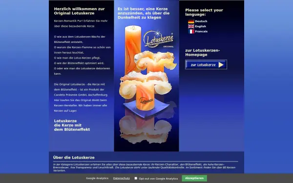 www.lotuskerze.com