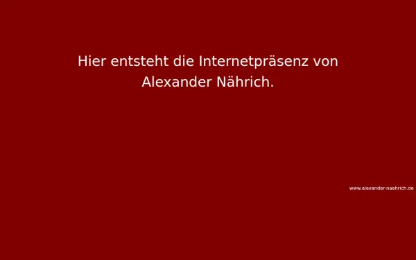 alexander-naehrich.de