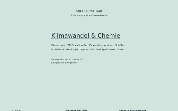 gregor-mathar.de
