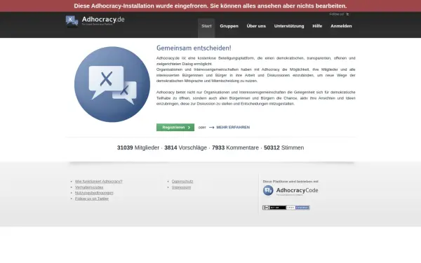 adhocracy.de