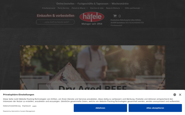 www.metzgerei-haefele.com