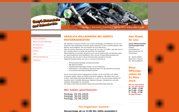 www.gerrys-motorradreifen.com