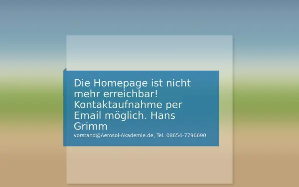 aerosol-akademie.de