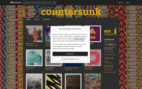 countersunk.bandcamp.com