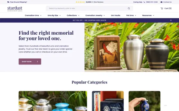 www.stardust-memorials.com