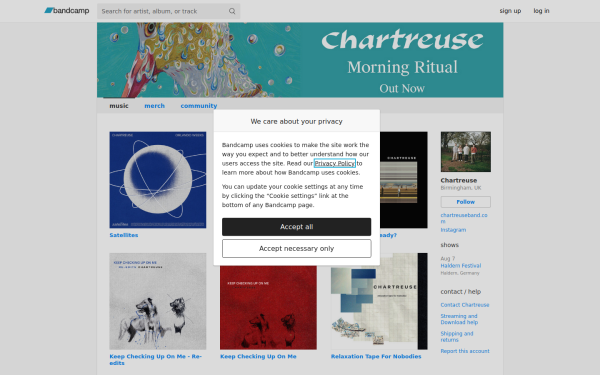 chartreuse-band.bandcamp.com