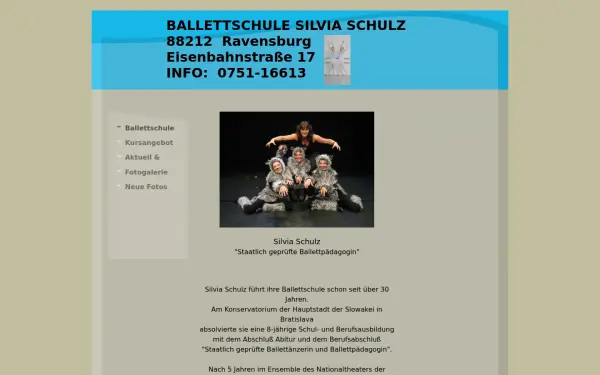 ballettschule-silviaschulz.de