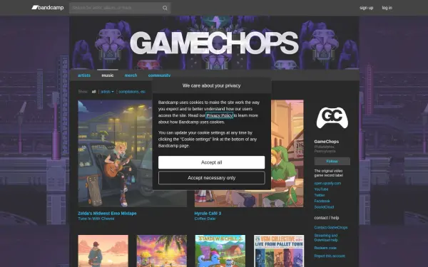 music.gamechops.com