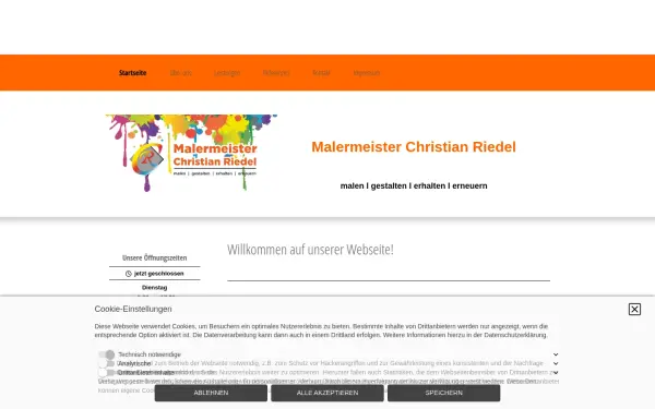 malermeister-riedel.de