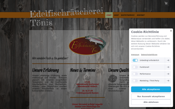 www.edelfischraeucherei-toenis.de