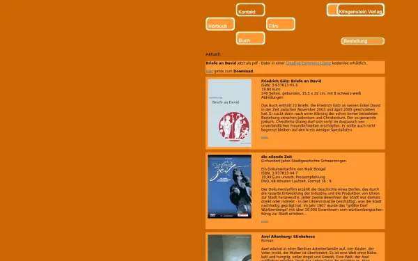 www.klingenstein-verlag.de