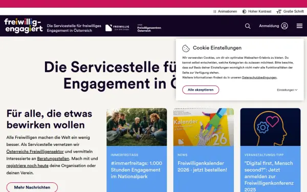 www.freiwillig-engagiert.at