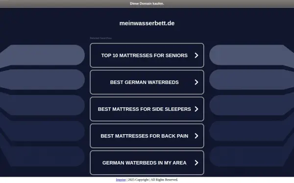 meinwasserbett.de