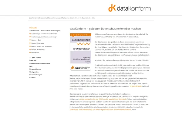 www.datakonform.de