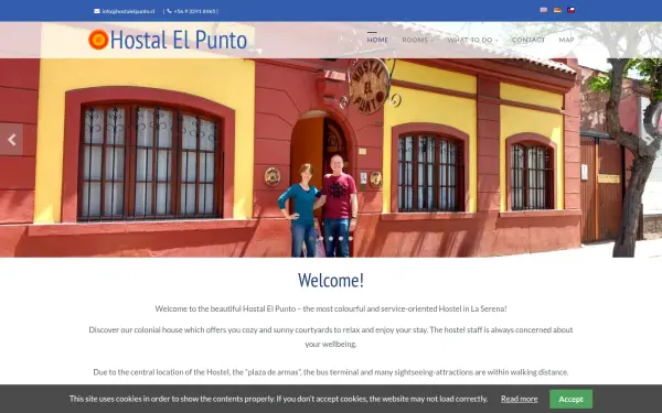 www.hostalelpunto.cl