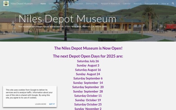 www.nilesdepotmuseum.org