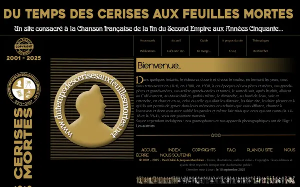 dutempsdescerisesauxfeuillesmortes.net