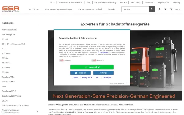 www.gsa-messgeraete.de