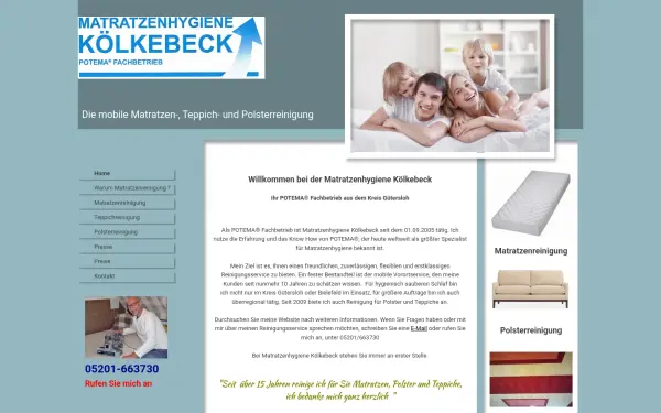 matratzenhygiene-koelkebeck.de